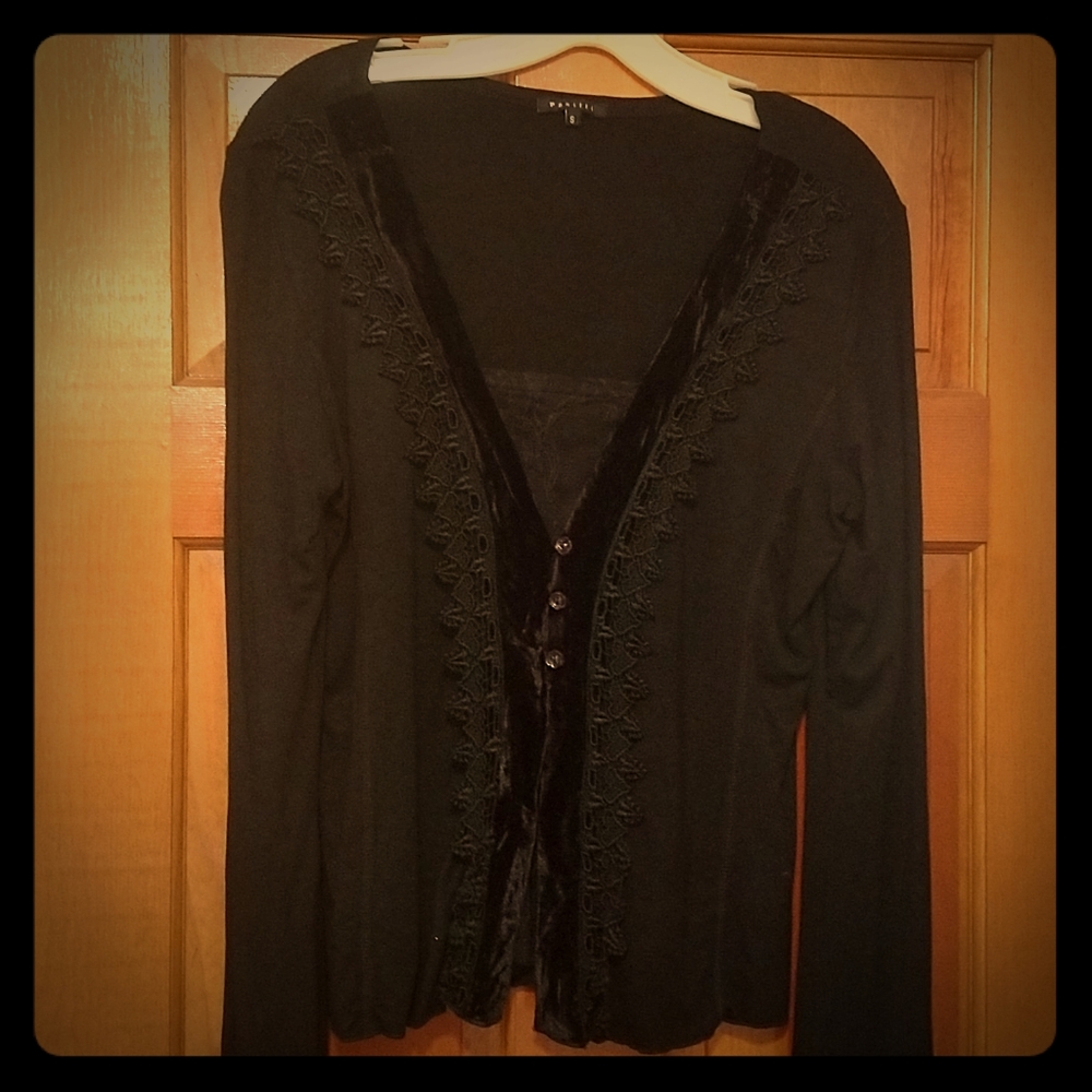 Velveteen sweater